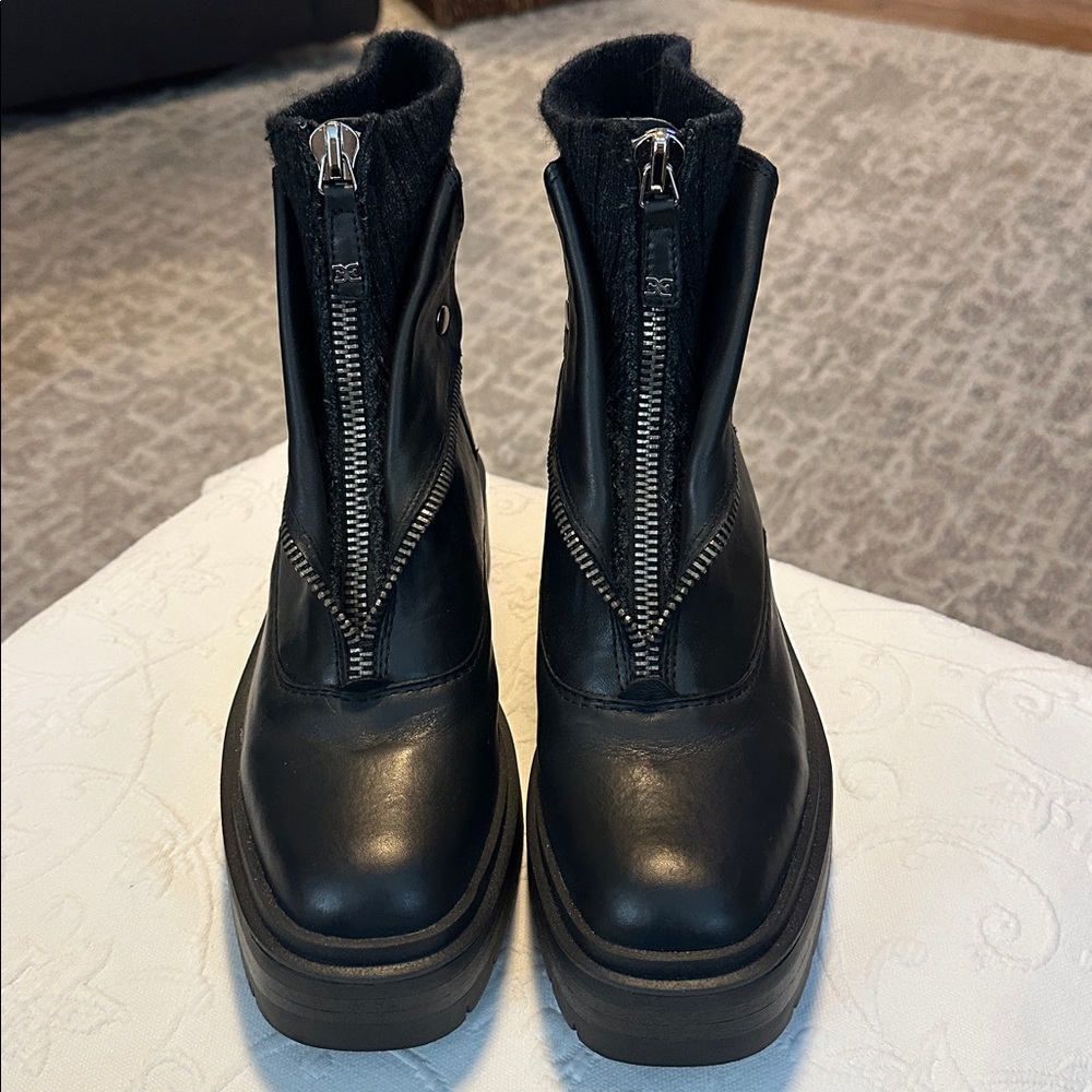 Sam Edelman Women's Linds Zipper Boots SIZE 8.5 - Picture 3 of 5